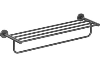 Полка для полотенец Aquatek Европа AQ4115MB черный